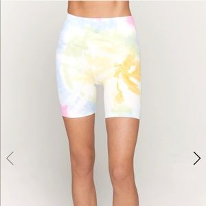 Spiritual Gangster Tie Dye Biker Short